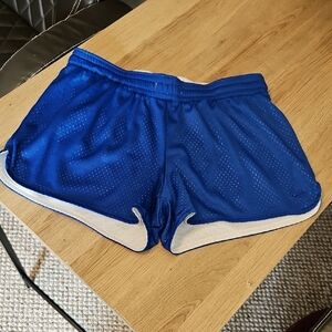 Women's Blue Athletic Shorts